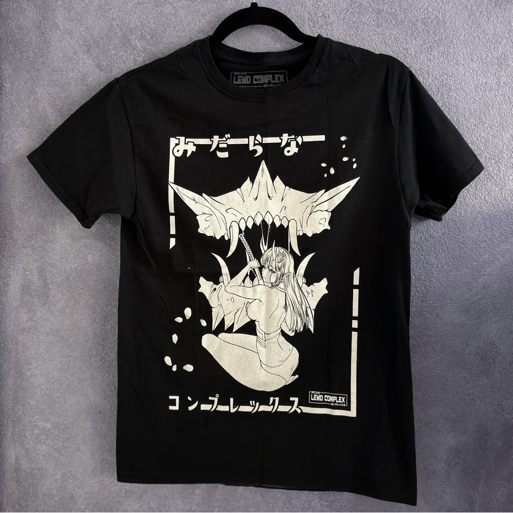 Lewd Complex Graphic T-Shirt (Used — Excellent) • Size: S